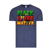 Vintage Denim black lives matter Vintage Tee - FaDigitalArtStudio