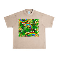 French Oak St. Patrick's Day Urban Heavy Tee - FaDigitalArtStudio