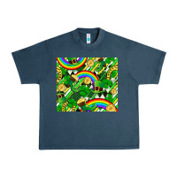 Midnight Navy St. Patrick's Day Urban Heavy Tee - FaDigitalArtStudio