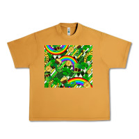 Peanut Butter St. Patrick's Day Urban Heavy Tee - FaDigitalArtStudio