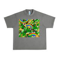 Tornado St. Patrick's Day Urban Heavy Tee - FaDigitalArtStudio