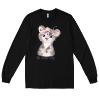 Black tiger cute animals Long Sleeve Tee - RanaPortraitStore