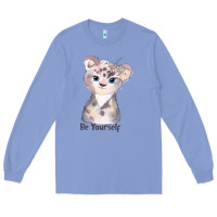 Colony Blue tiger cute animals Long Sleeve Tee - RanaPortraitStore