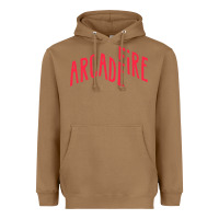 Toasted Coconut Arcade Fire Heavyweight Hoodie - linhVisuals
