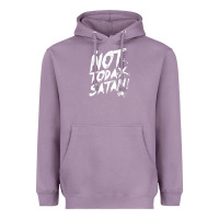 Lavender not today satan funny anti satan Heavyweight Hoodie - linhVisuals