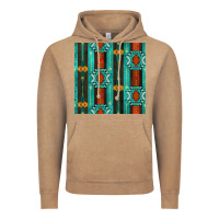 Vintage Coffee native american aztec seamless pattern 5 Vintage Hoodie - BundleAndBundleShop