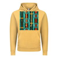 Vintage Mustard native american aztec seamless pattern 5 Vintage Hoodie - BundleAndBundleShop