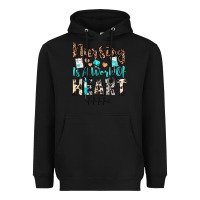 Black nursing is a work of heart Heavyweight Hoodie - JahusDesignShop