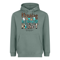 Sage nursing is a work of heart Heavyweight Hoodie - JahusDesignShop