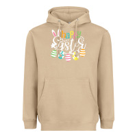 Mushroom happy easter day easter bunny eggs for girl woman Heavyweight Hoodie - linhVisuals