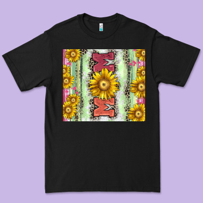 Mom Leopard Premium Tee Designed By Cowgirlartshop