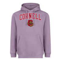Lavender mens cornell big red apparel black fan favorite arch t shirt Heavyweight Hoodie - linhVisuals