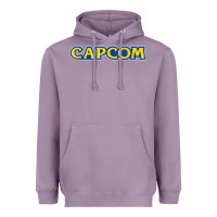 Lavender capcom Heavyweight Hoodie - linhVisuals