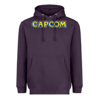 Plum capcom Heavyweight Hoodie - linhVisuals