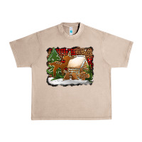 French Oak Christmas cookies buffalo plaid Urban Heavy Tee - Jasminsmagicworld