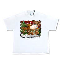 White Christmas cookies buffalo plaid Urban Heavy Tee - Jasminsmagicworld