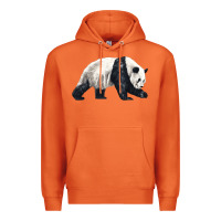 Carrot walking panda Premium Hoodie - LillyAllenDesigns