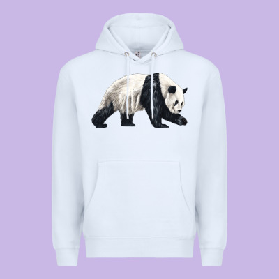 Walking Panda Premium Hoodie Designed By Lillyallendesigns