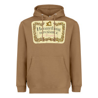 Toasted Coconut hennything is possible Heavyweight Hoodie - linhVisuals