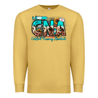 Antique Gold cna certified nursing assistant Premium Sweatshirt - JahusDesignShop
