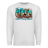 Oatmeal Heather cna certified nursing assistant Premium Sweatshirt - JahusDesignShop