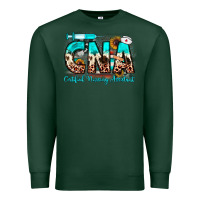 Sports Green cna certified nursing assistant Premium Sweatshirt - JahusDesignShop