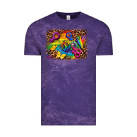 Cloud Purple lgbtq background Vintage Tee - FaDigitalArtStudio