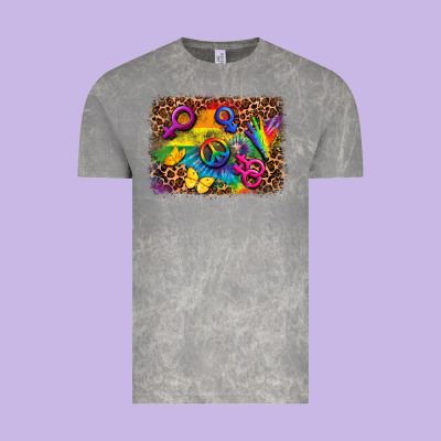 Lgbtq Background Vintage Tee Designed By Fadigitalartstudio