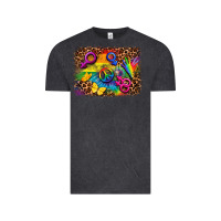 Vintage Black lgbtq background Vintage Tee - FaDigitalArtStudio