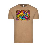 Vintage Coffee lgbtq background Vintage Tee - FaDigitalArtStudio