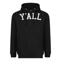 Black y'all university southern pride Heavyweight Hoodie - linhVisuals