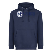 Navy cabrini Heavyweight Hoodie - linhVisuals