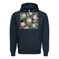 Navy western baseball tumbler Zipper Hoodie - AdoDesignShop
