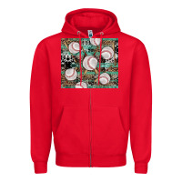 Red western baseball tumbler Zipper Hoodie - AdoDesignShop
