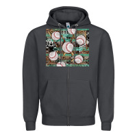 Smoke western baseball tumbler Zipper Hoodie - AdoDesignShop