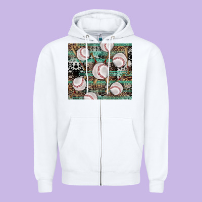 Western Baseball Tumbler Zipper Hoodie Designed By Adodesignshop