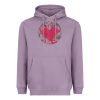 Lavender womens happy valentine's day cute heart style for nurses life 2022 Heavyweight Hoodie - linhVisuals