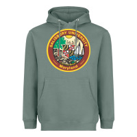 Sage salisbury university vectorized Heavyweight Hoodie - linhVisuals