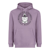 Lavender Benedictine University Heavyweight Hoodie - linhVisuals