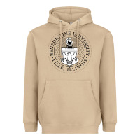 Mushroom Benedictine University Heavyweight Hoodie - linhVisuals