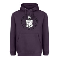 Plum Benedictine University Heavyweight Hoodie - linhVisuals