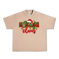 Burro Christmas Grammy Claus Mother's Day Urban Heavy Tee - FaDigitalArtStudio