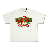 Pistachio Christmas Grammy Claus Mother's Day Urban Heavy Tee - FaDigitalArtStudio