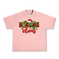 Salmon Christmas Grammy Claus Mother's Day Urban Heavy Tee - FaDigitalArtStudio