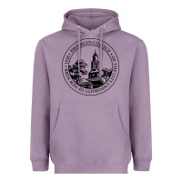 Lavender Brooklyn College Heavyweight Hoodie - linhVisuals
