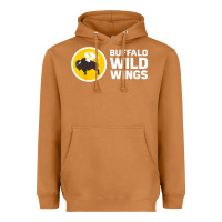 Meerkat white wild buffalos wings with words Heavyweight Hoodie - linhVisuals
