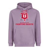 Lavender fighting saints Heavyweight Hoodie - linhVisuals