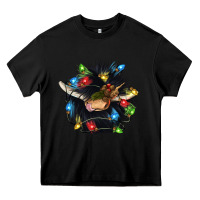 Black christmas black angus gnome Heavy Core Tee - CowGirlArtShop