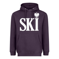 Plum ski polish surnames ending polish eagle dyngus day t shirt Heavyweight Hoodie - linhVisuals