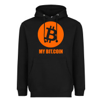 Black my bitcoin Heavyweight Hoodie - linhVisuals